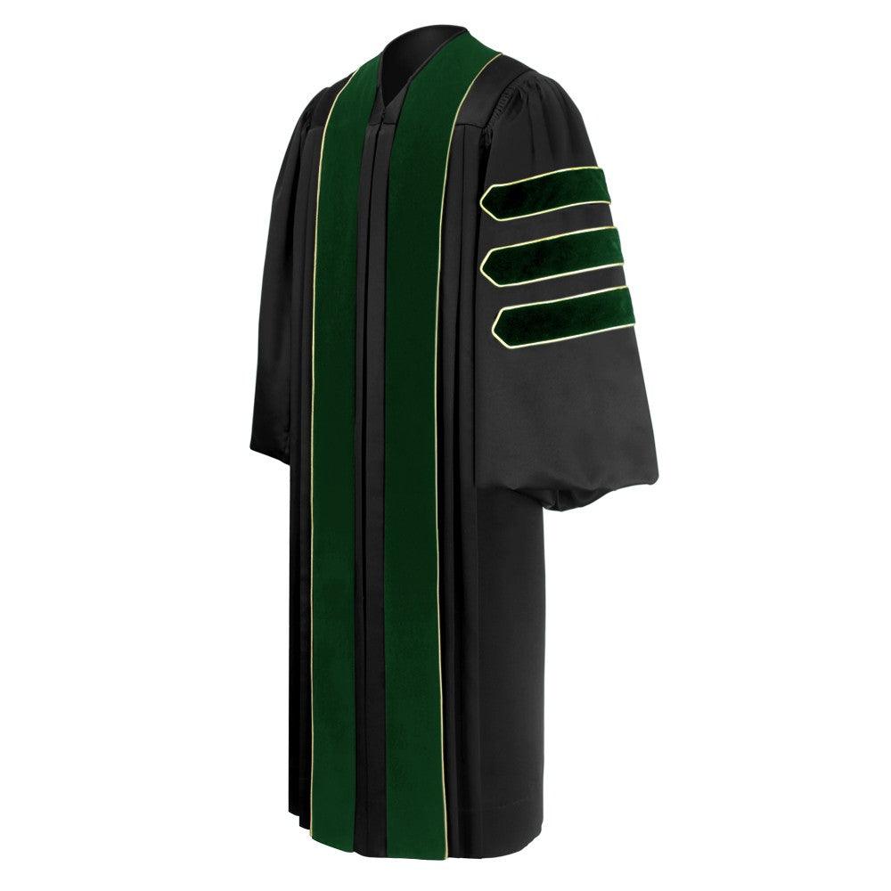 Doctor of Medicine Doctoral Gown - Academic Regalia - Graduation Gown and Cap