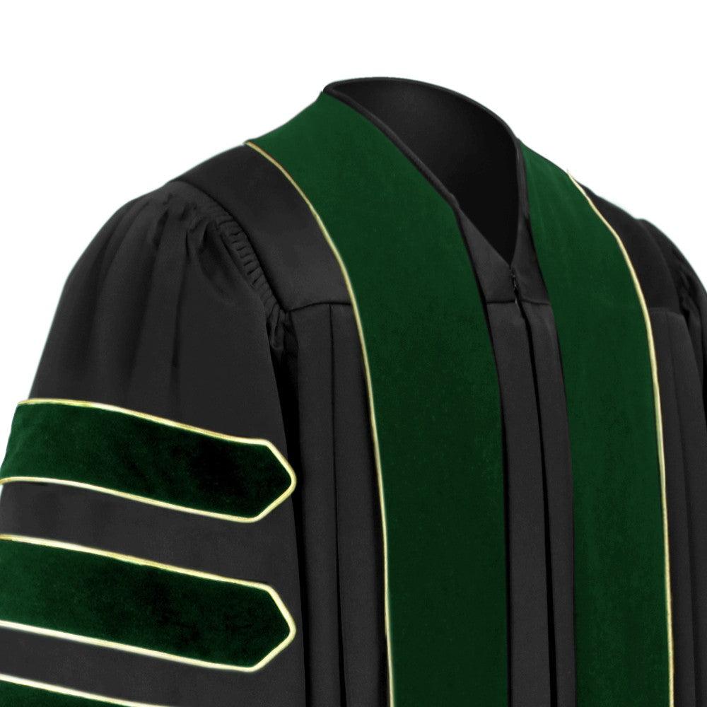 Doctor of Medicine Doctoral Gown - Academic Regalia - Graduation Gown and Cap