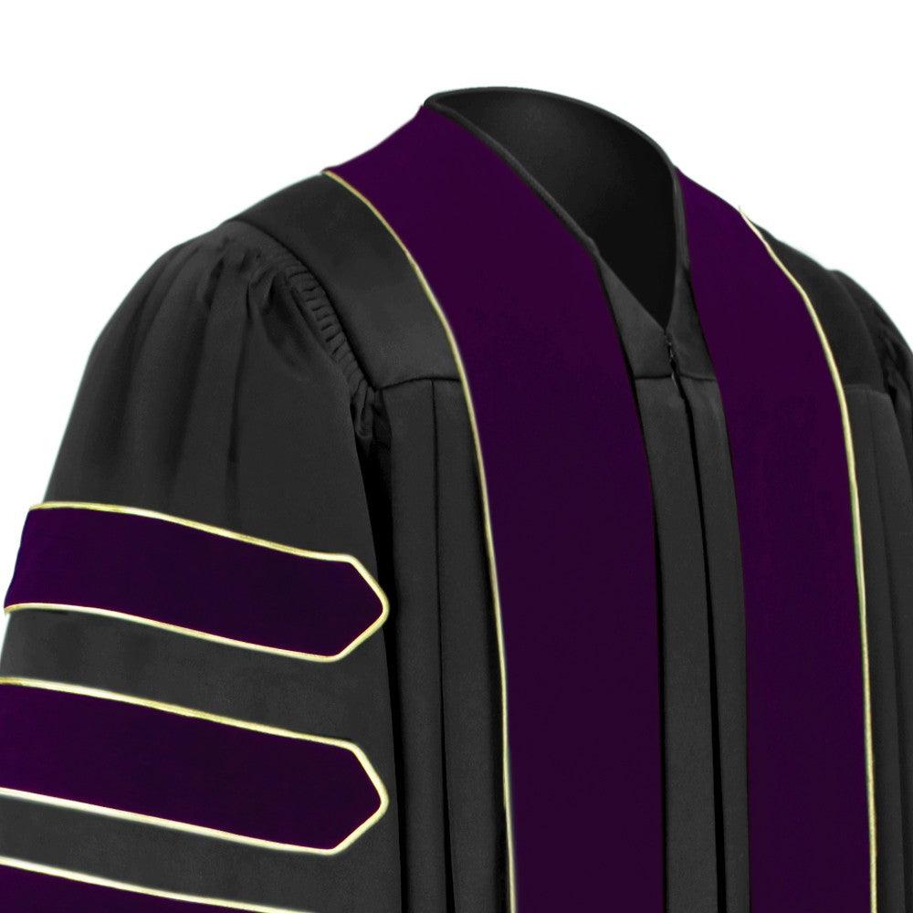 Doctor of Law Doctoral Graduation Gown - Academic Regalia - Graduation Gown and Cap