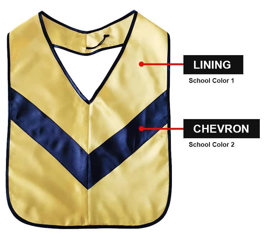 Matte Black Associates Cap, Gown & Hood Package - Graduation Gown and Cap