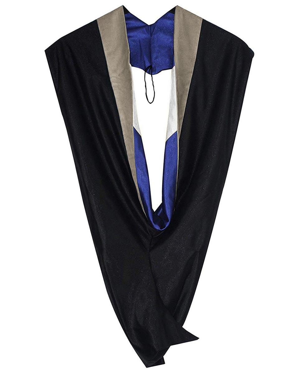 Deluxe Bachelor Hood - 15 Color Combinations Available - Graduation Gown and Cap
