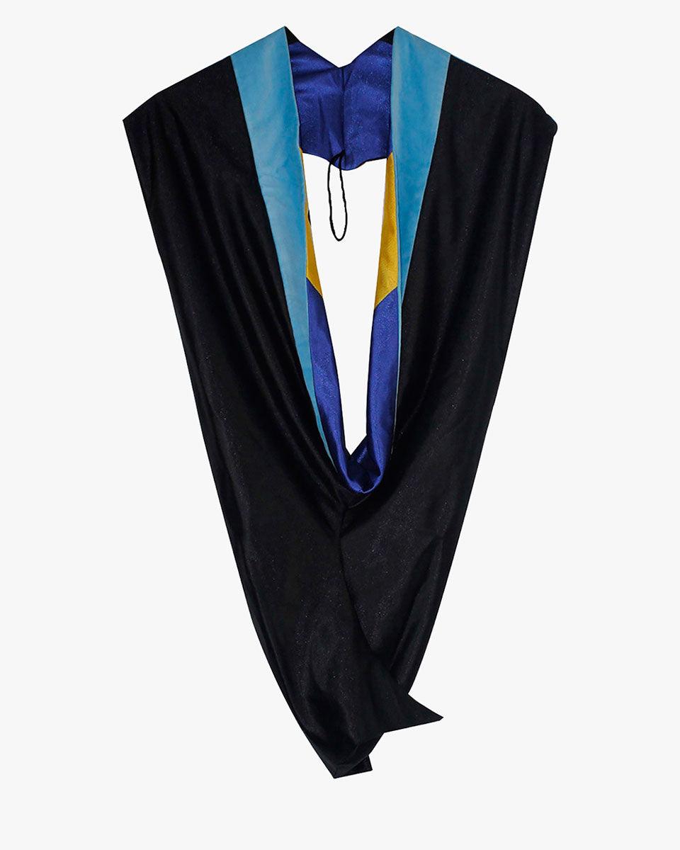 Deluxe Bachelor Hood - 15 Color Combinations Available - Graduation Gown and Cap
