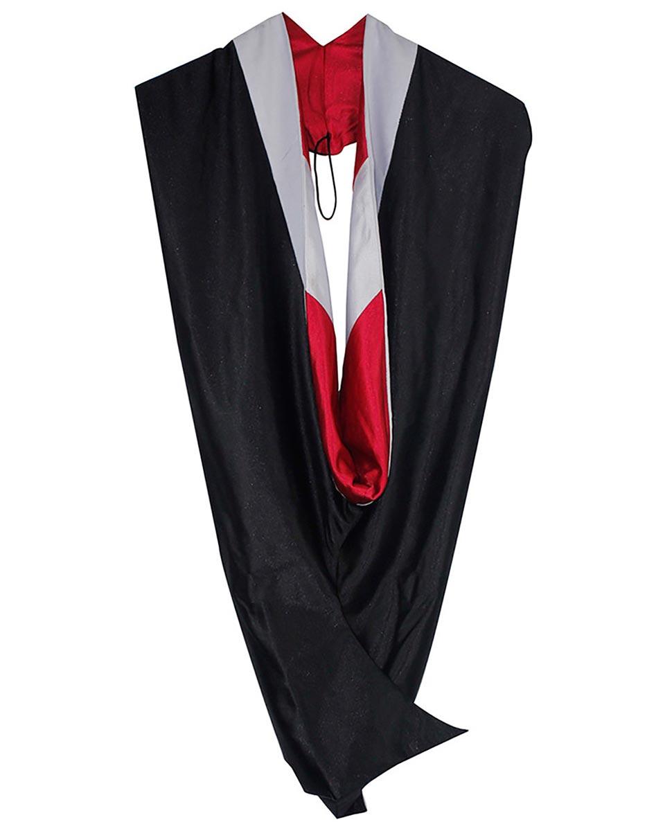 Deluxe Bachelor Hood - 15 Color Combinations Available - Graduation Gown and Cap