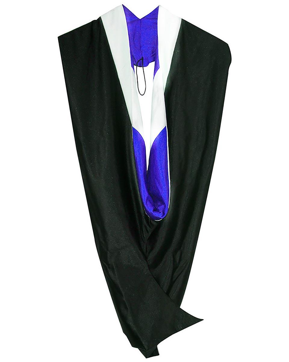 Deluxe Bachelor Hood - 15 Color Combinations Available - Graduation Gown and Cap