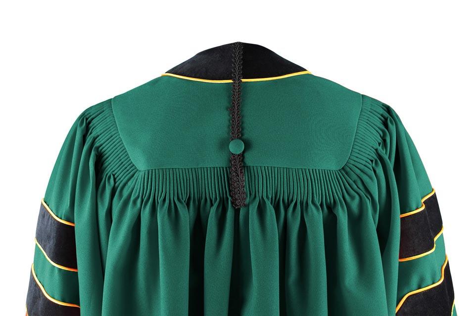 University of Miami Doctoral Regalia Graduation Gown - Graduation Gown and Cap