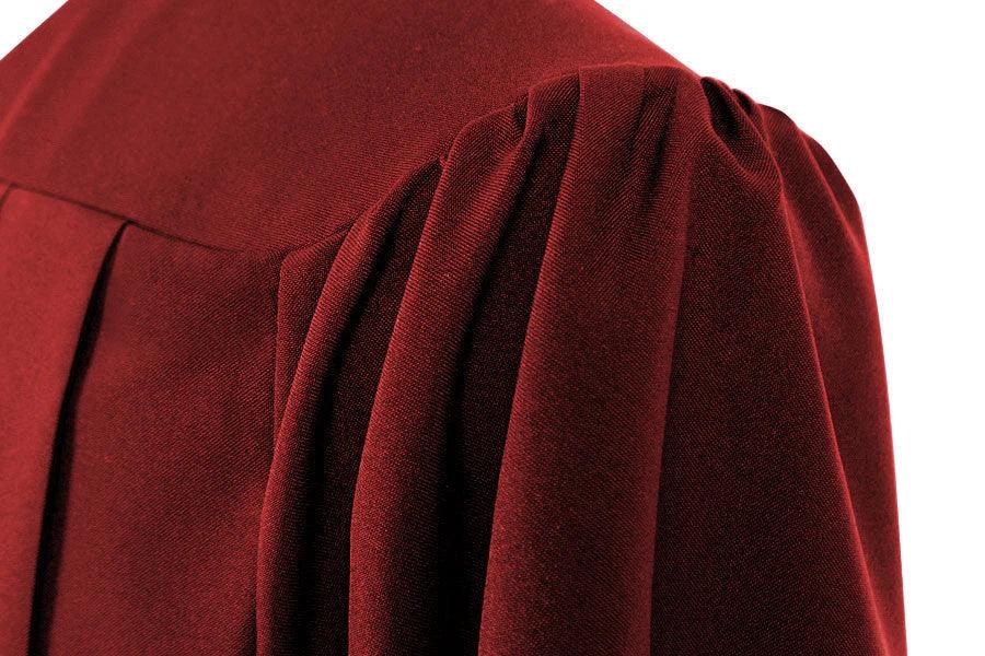 Matte Burgundy Bachelors Academic Cap & Gown - Graduation Gown and Cap