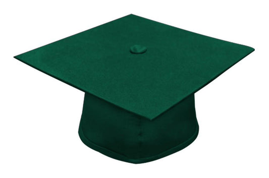 Matte Hunter Bachelors Graduation Cap - Graduation Gown and Cap
