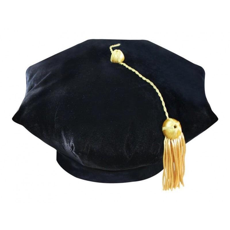 Classic Doctoral Tam, Gown & Hood Package - Graduation Gown and Cap