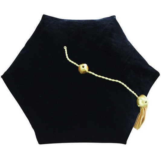 Deluxe Doctorate 6 Sided Tam - Graduation Gown and Cap