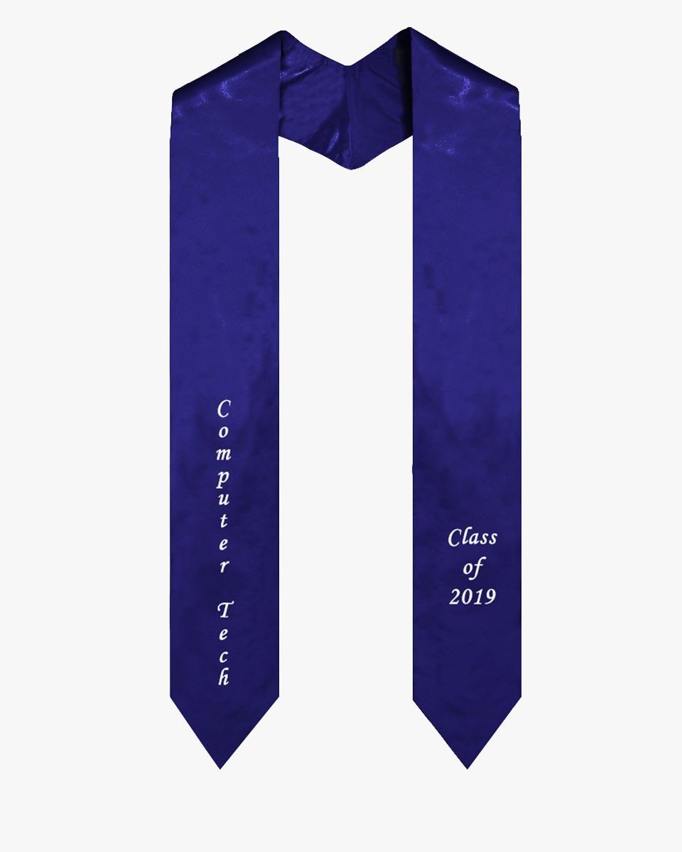 Custom Classic Honor Stole - Graduation Gown and Cap