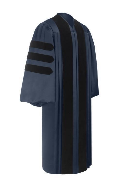 Classic Doctoral Graduation Gown - Graduation Gown and Cap