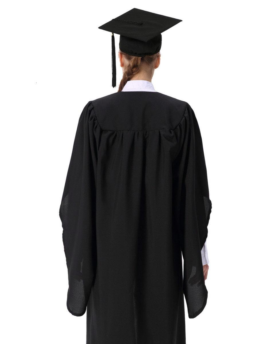 UK British Economy Bachelor Academic Cap & Gown - Graduation Gown and Cap