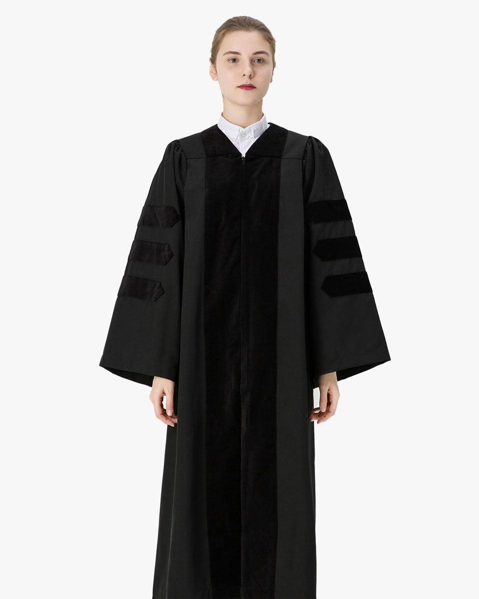 Economy Doctoral Graduation Gown Only - Graduation Gown and Cap