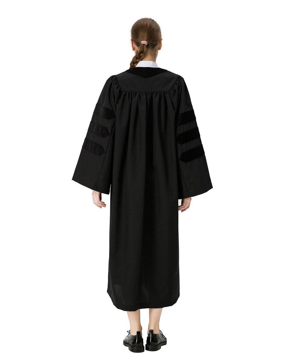 Economy Doctoral Graduation Gown Only - Graduation Gown and Cap