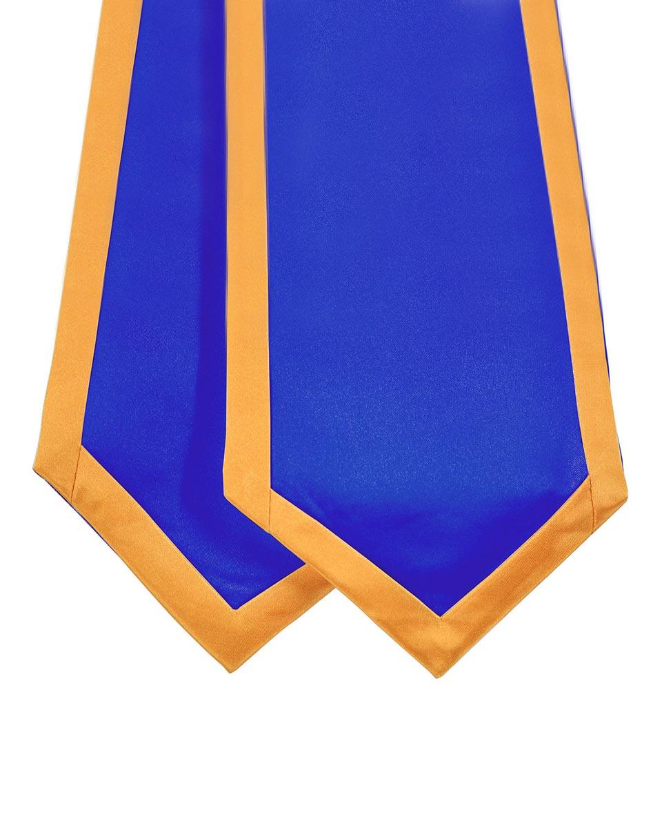 Graduation Stoles Classic End With Trim - 11 Colors Available - Graduation Gown and Cap