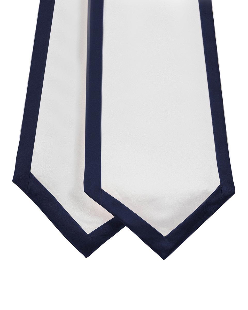 Graduation Stoles Classic End With Trim - 11 Colors Available - Graduation Gown and Cap