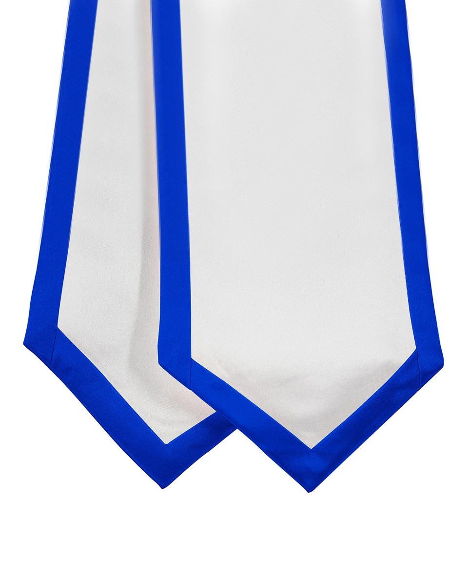 Graduation Stoles Classic End With Trim - 11 Colors Available - Graduation Gown and Cap