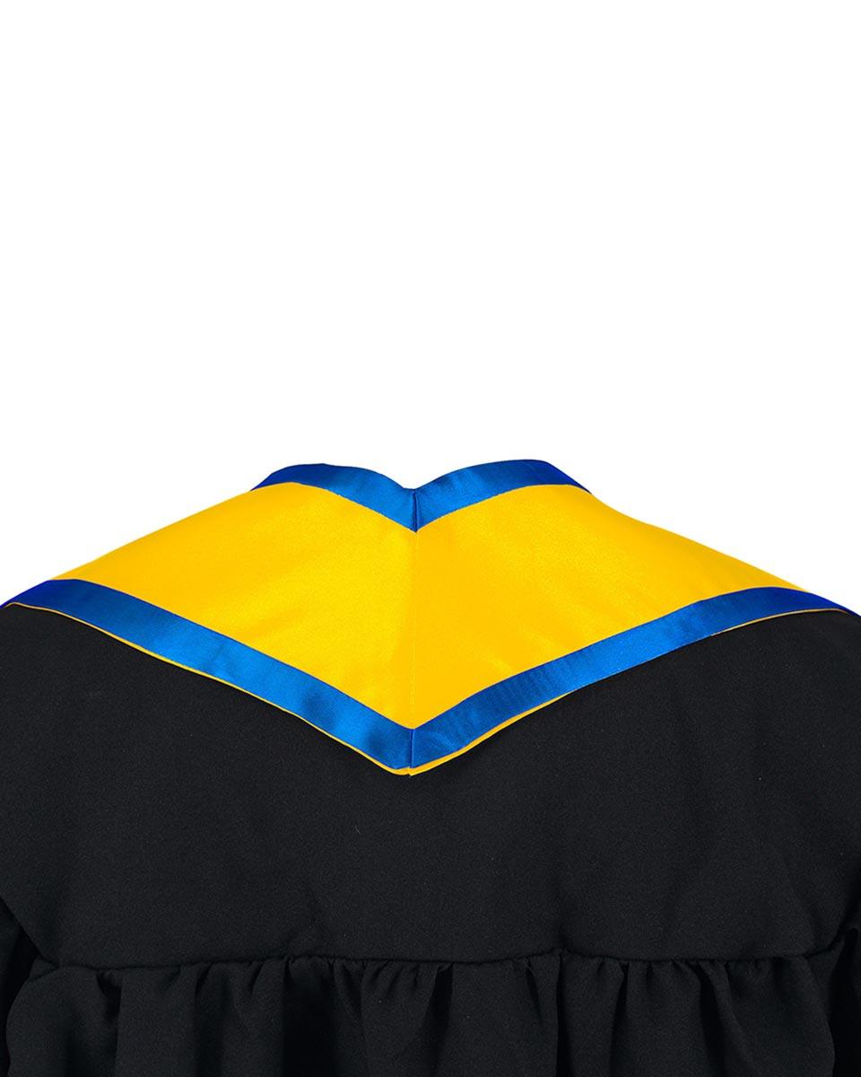 Graduation Stole Angled End With Trim - 11 Colors Available - Graduation Gown and Cap