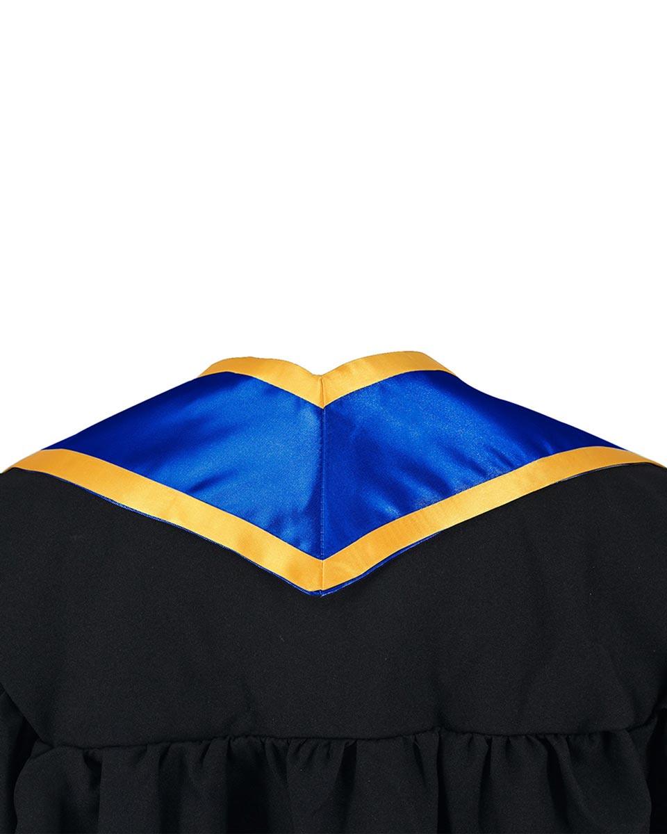 Graduation Stole Angled End With Trim - 11 Colors Available - Graduation Gown and Cap