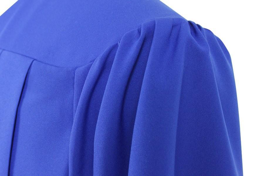 Matte Royal Blue Bachelors Gown - Graduation Gown and Cap