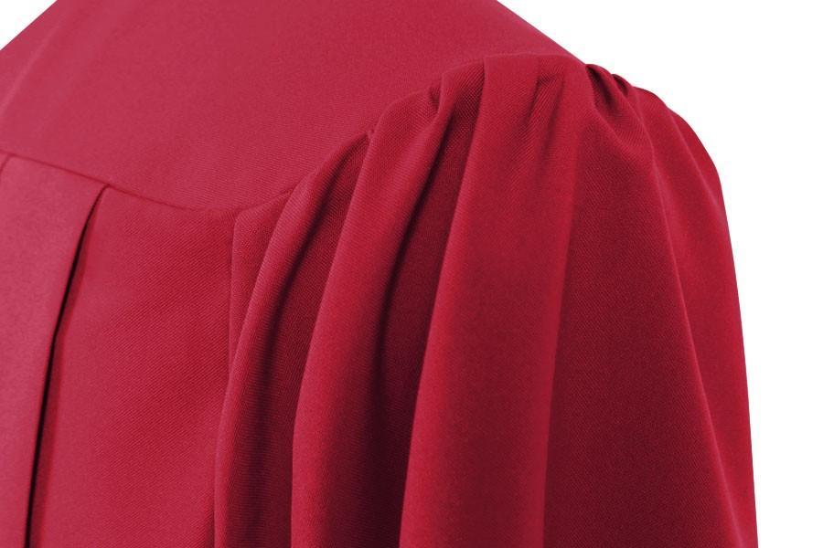 Matte Red Bachelors Academic Gown - Graduation Gown and Cap