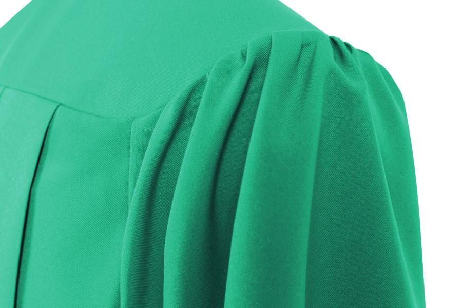 Matte Emerald Green Elementary Cap & Gown - Graduation Gown and Cap
