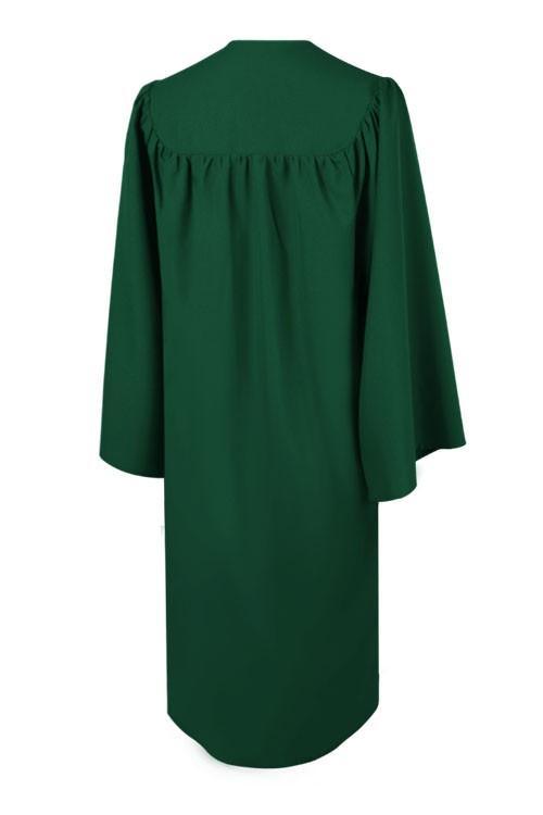 Matte Hunter Junior High/Middle School Gown - Graduation Gown and Cap