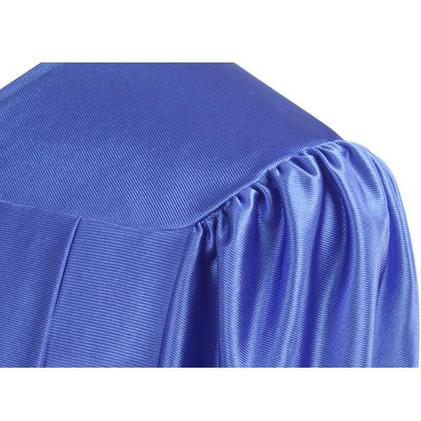 Shiny Royal Blue Bachelors Academic Gown - Graduation Gown and Cap
