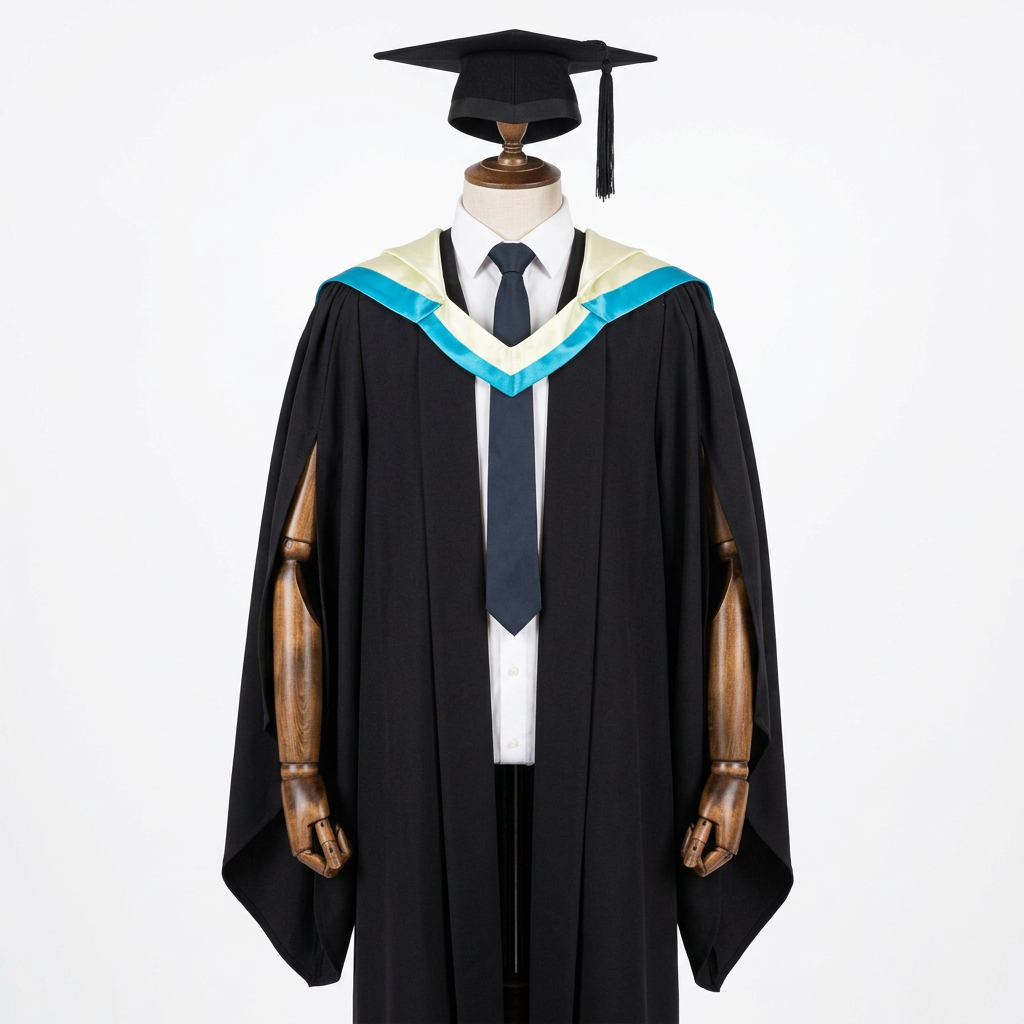 The University of Sydney USYD Master Graduation Regalia Studio Front View Matching Tailoring Sample