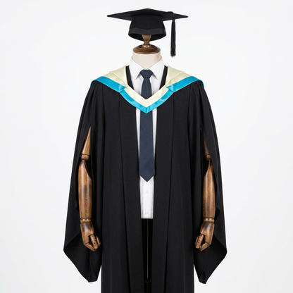 The University of Sydney USYD Master Graduation Regalia Studio Front View Matching Tailoring Sample