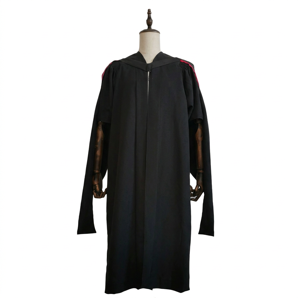 Durham University Master Graduation Regalia Studio Front View Matching 1688 Tailoring Sample