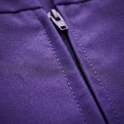 Bachelor Gown Fabric & Zipper Detail