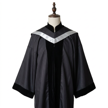 The Chinese University of Hong Kong CUHK Bachelor of Business Administration Graduation Regalia Studio Front View Matching Tailoring Sample
