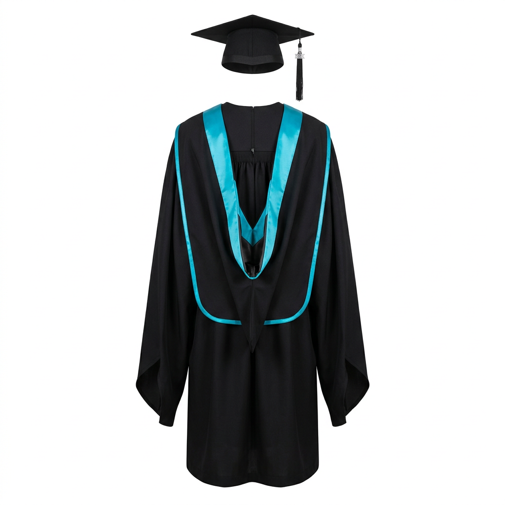 The Education University of Hong Kong (EdUHK) Master Graduation Regalia 3-Piece Set Studio Main Photo
