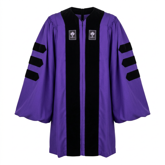 Doctoral Gown Only Studio Photo