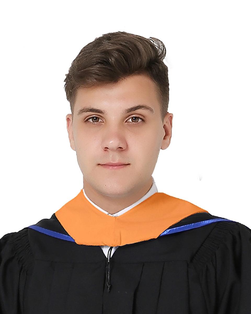 Deluxe Master Hood - 20 Color Combinations Available - Graduation Gown and Cap