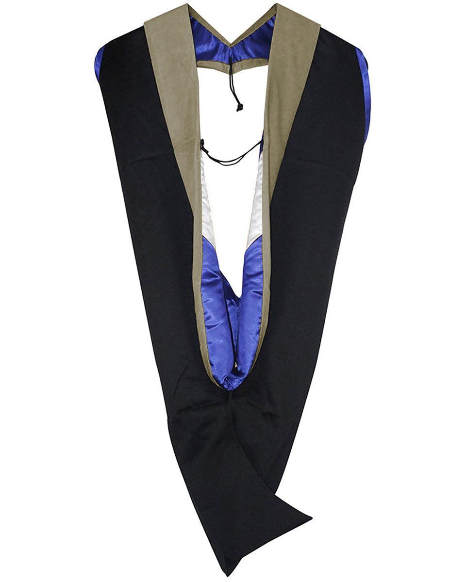 Deluxe Master Hood - 20 Color Combinations Available - Graduation Gown and Cap