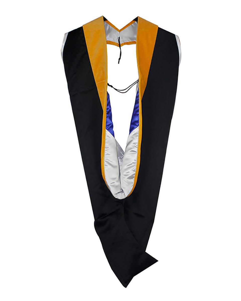 Deluxe Master Hood - 20 Color Combinations Available - Graduation Gown and Cap