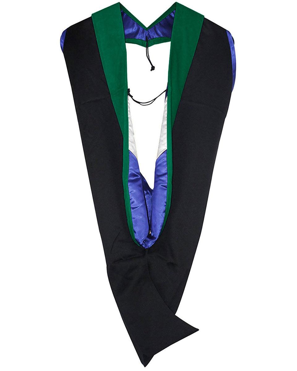 Deluxe Master Hood - 20 Color Combinations Available - Graduation Gown and Cap