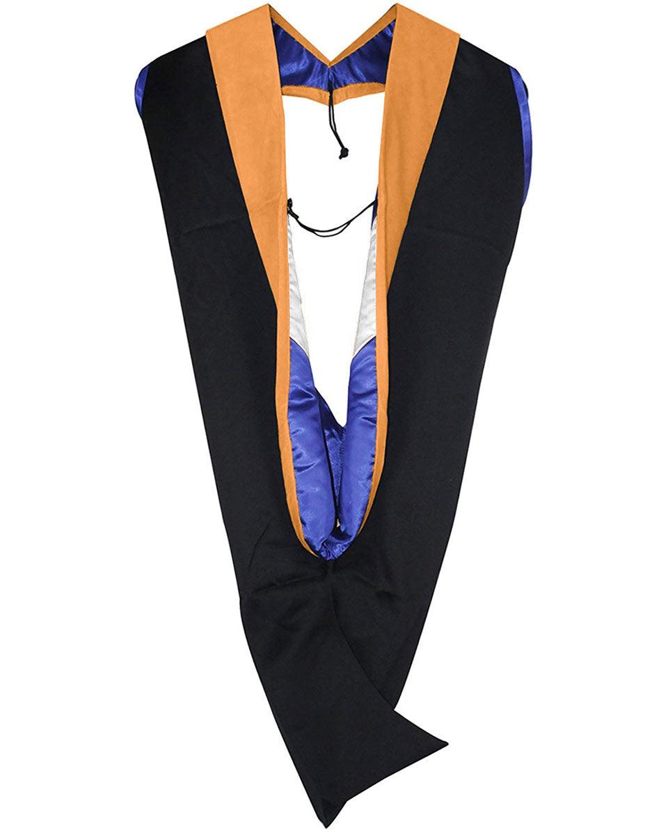 Deluxe Master Hood - 20 Color Combinations Available - Graduation Gown and Cap