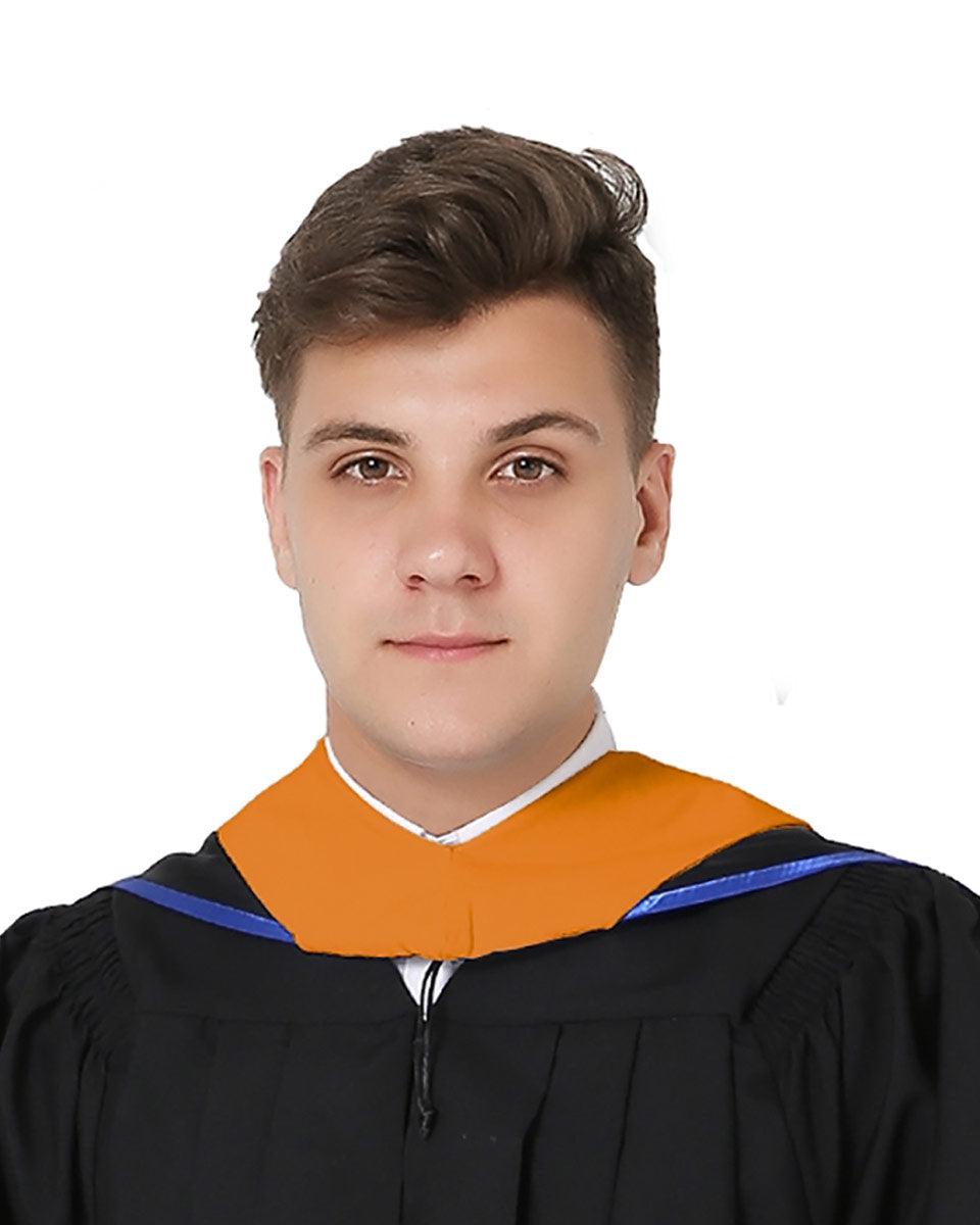 Deluxe Master Hood - 20 Color Combinations Available - Graduation Gown and Cap