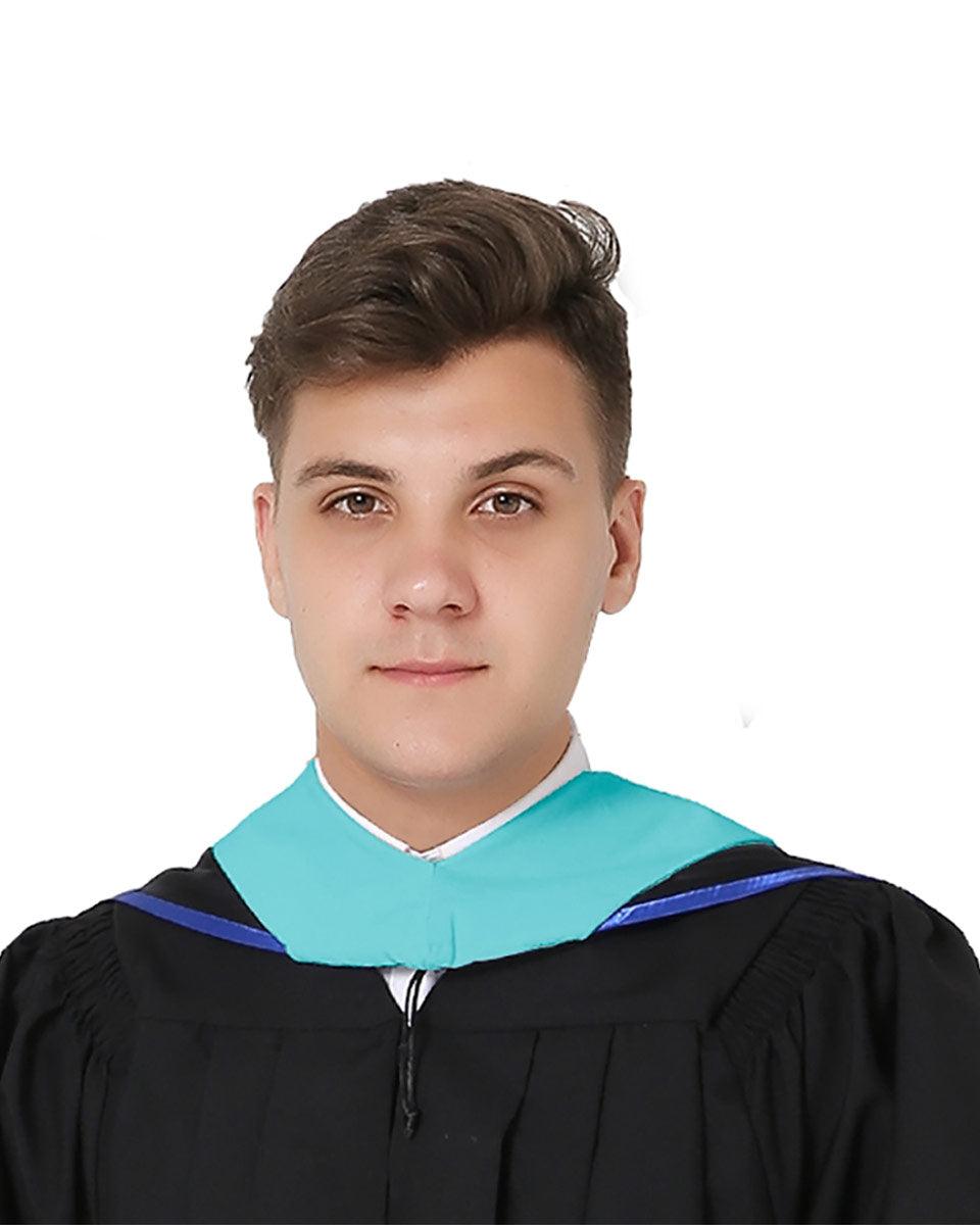 Deluxe Master Hood - 20 Color Combinations Available - Graduation Gown and Cap