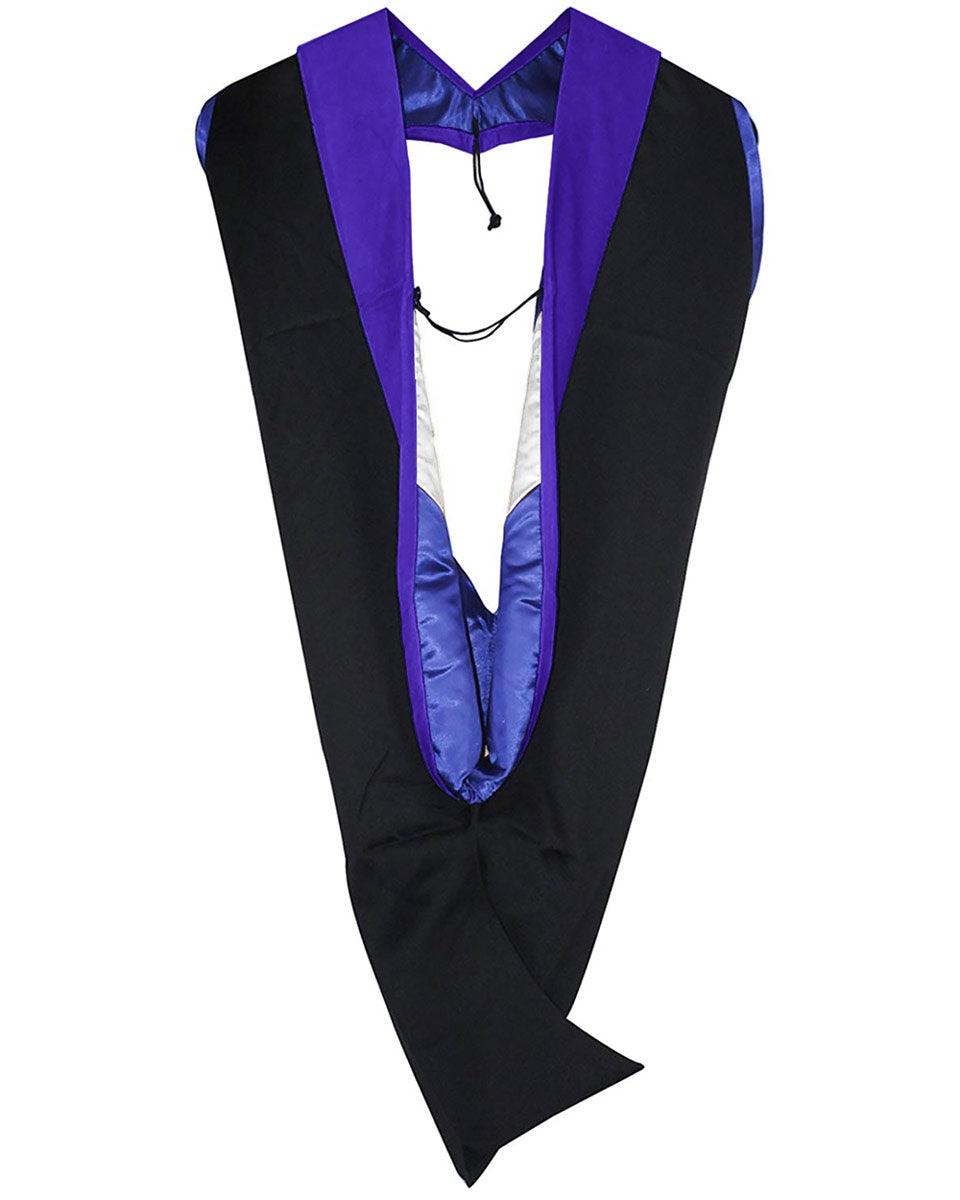 Deluxe Master Hood - 20 Color Combinations Available - Graduation Gown and Cap