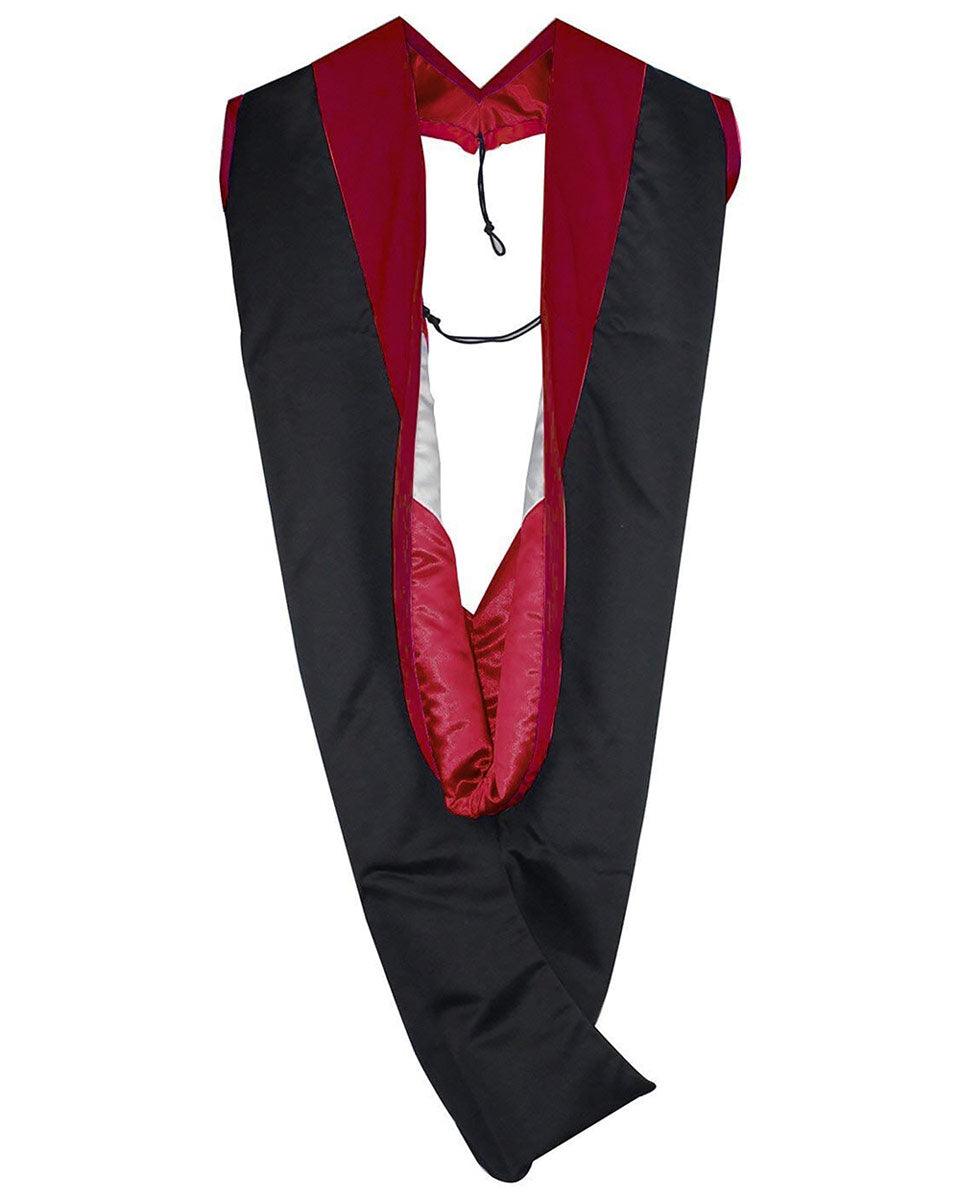 Deluxe Master Hood - 20 Color Combinations Available - Graduation Gown and Cap