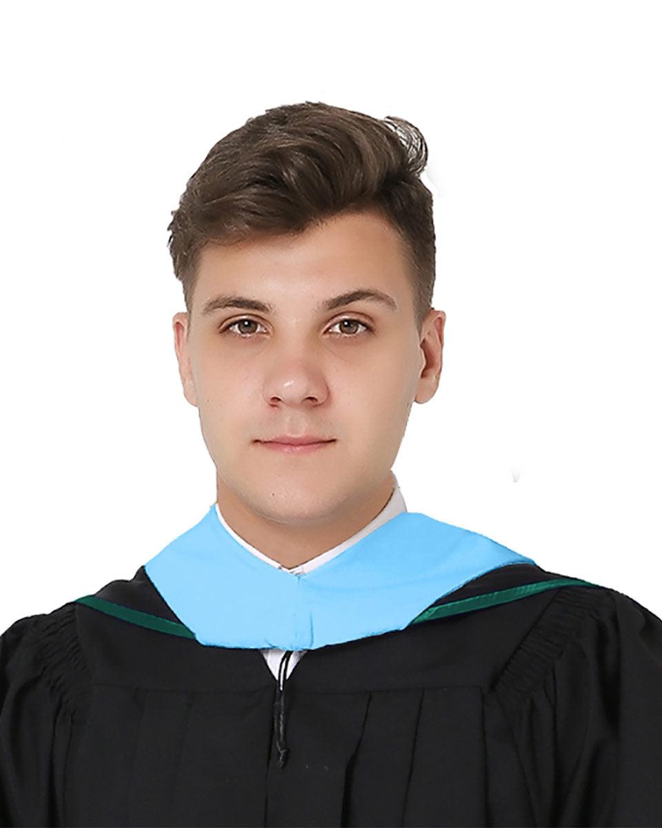 Deluxe Master Hood - 20 Color Combinations Available - Graduation Gown and Cap