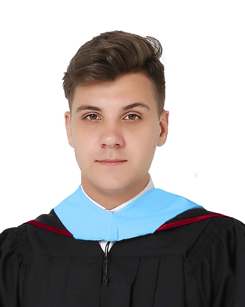 Deluxe Master Hood - 20 Color Combinations Available - Graduation Gown and Cap