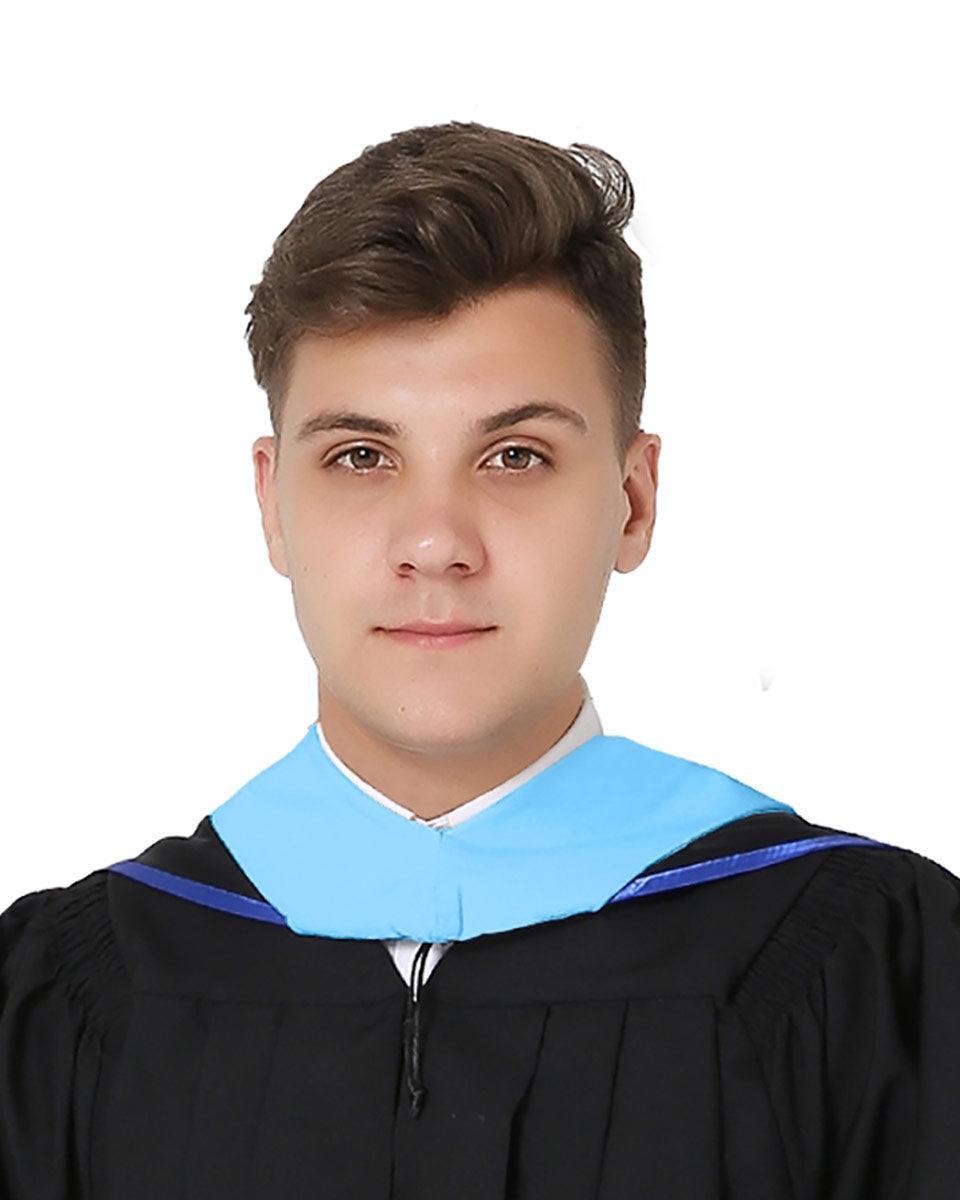 Deluxe Master Hood - 20 Color Combinations Available - Graduation Gown and Cap