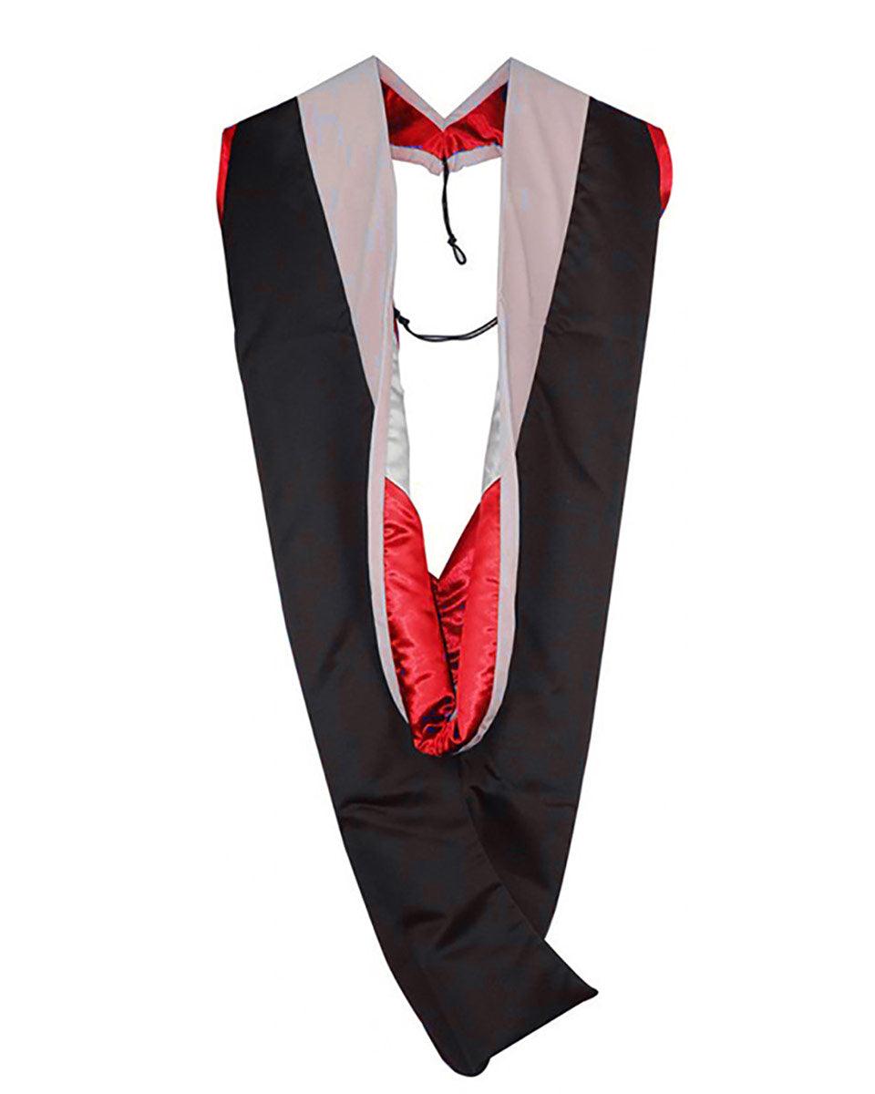 Deluxe Master Hood - 20 Color Combinations Available - Graduation Gown and Cap