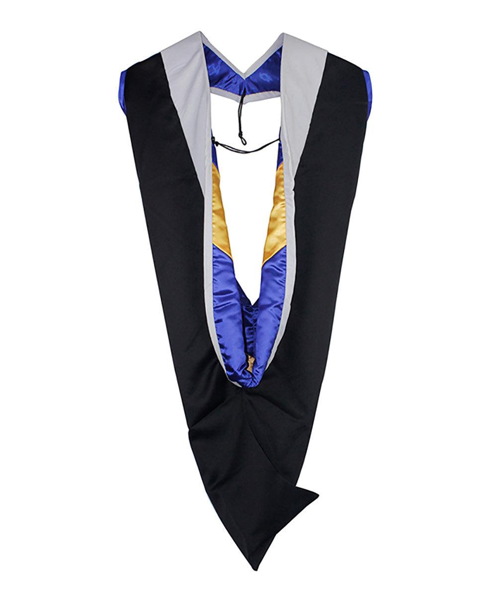 Deluxe Master Hood - 20 Color Combinations Available - Graduation Gown and Cap