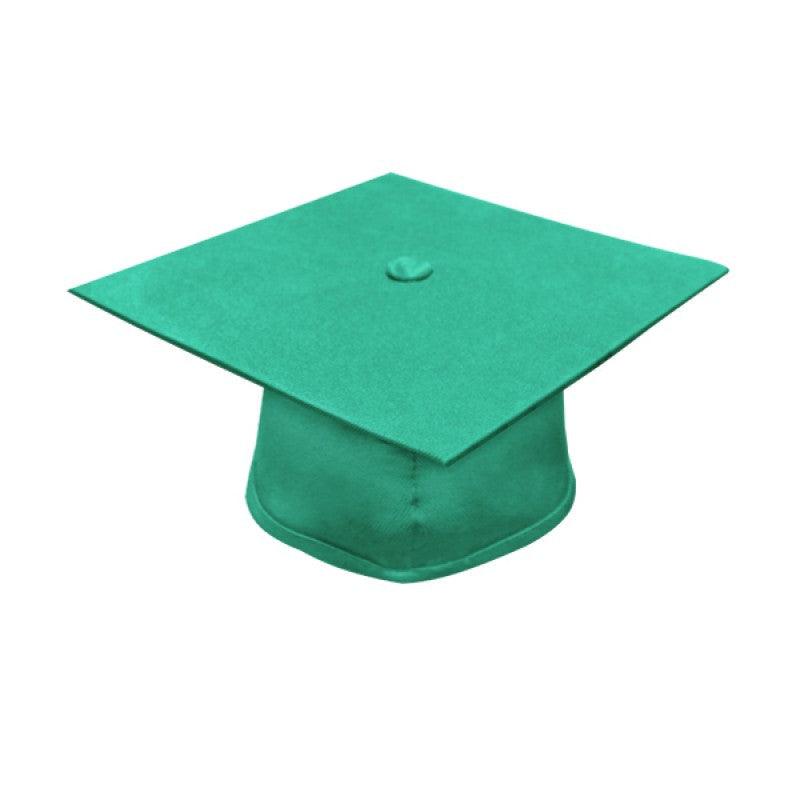 Matte Emerald Green High School Cap & Gown - Graduation Gown and Cap